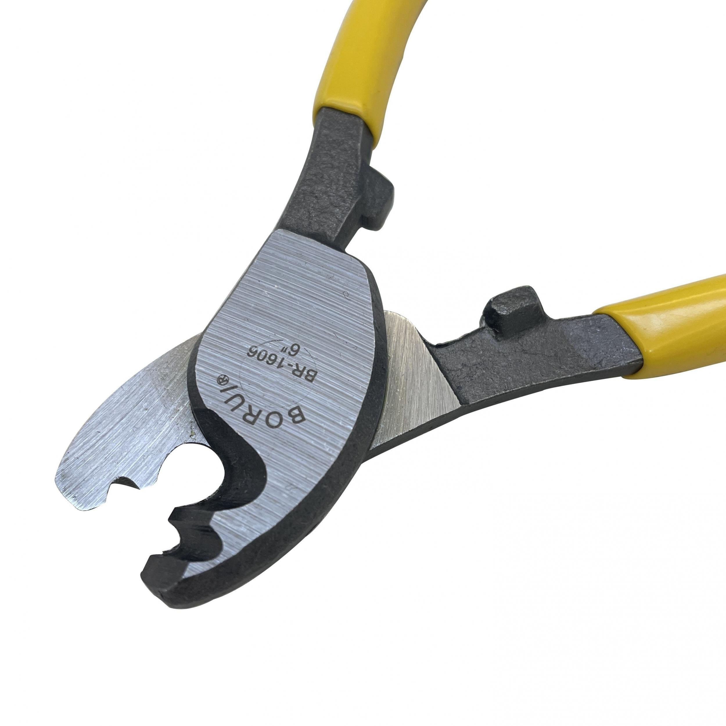 Heavy Duty Cable Cutter 6 inch for Aluminum Copper Wire Communication Cables