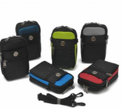 5.5-inch Phone Belt Bag Men Women Multi-functional Purse