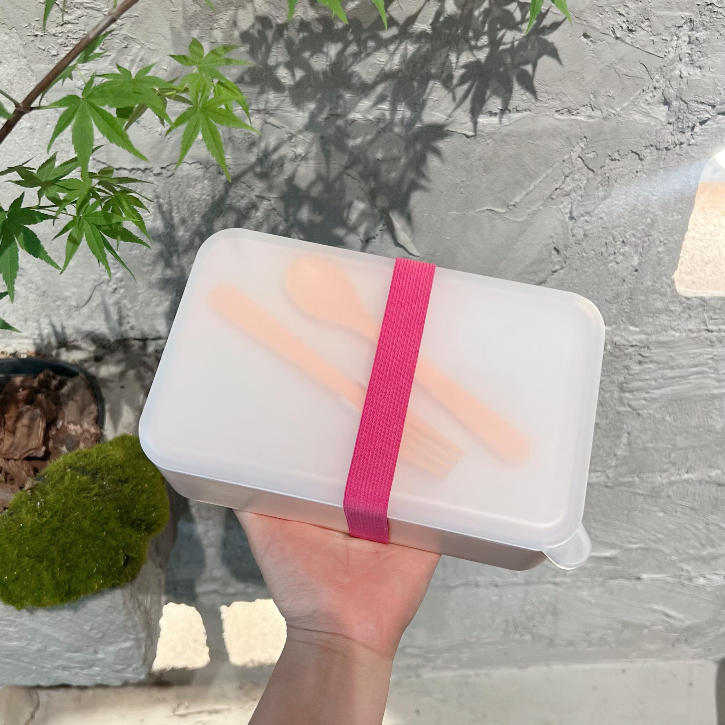 Leakproof Japanese Bento Box Double Decker Lunch Box Portable for School Adults