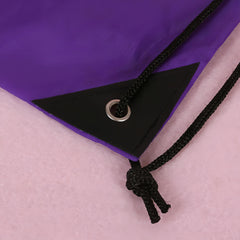 Large Capacity Sport Drawstring Bag 16.5 x 13.4 Inch Lightweight & Waterproof