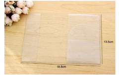 Transparent Passport Cover on Waterproof Document Bags