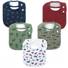 5 Pack Baby Bandana Drool Bibs, Soft & Absorbent, 0-36 Months