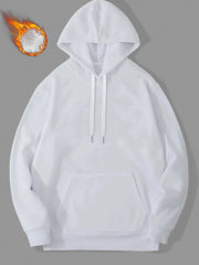 Men's Fleece Hoodie with Kangaroo Pocket