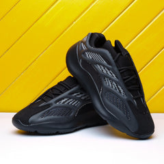 Men's Chunky Lace Up Sneakers Breathable Casual Walking Shoes