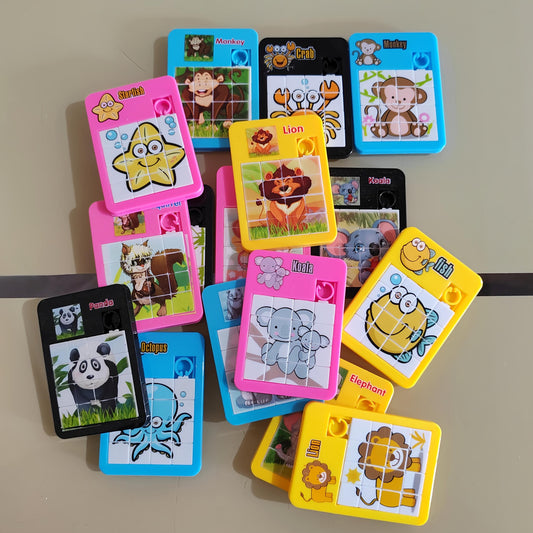 Animal Cartoon Puzzle Toys - Classroom Rewards and Holiday Fun