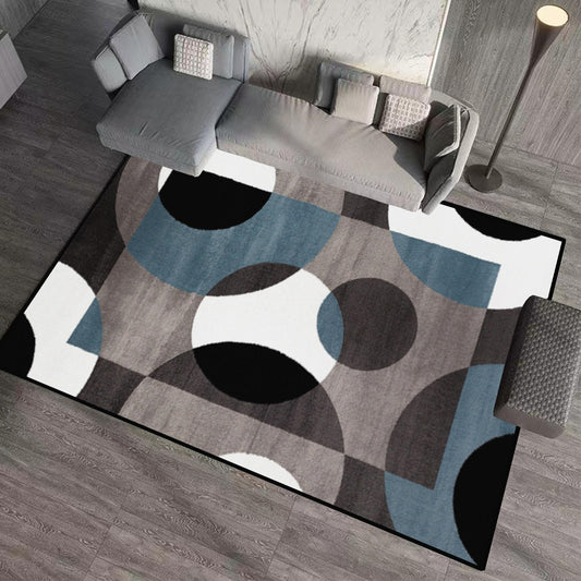 Modern Minimalist Floor Mat Soft Waterproof Non Slip Stain