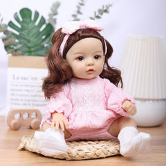 AKODEERD 30 Princess Doll with Soft Vinyl Skin Makeup