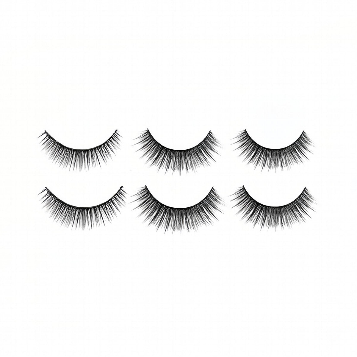 Self Adhesive Eyelashes 4 Pairs Natural Look Waterproof Reusable Lashes