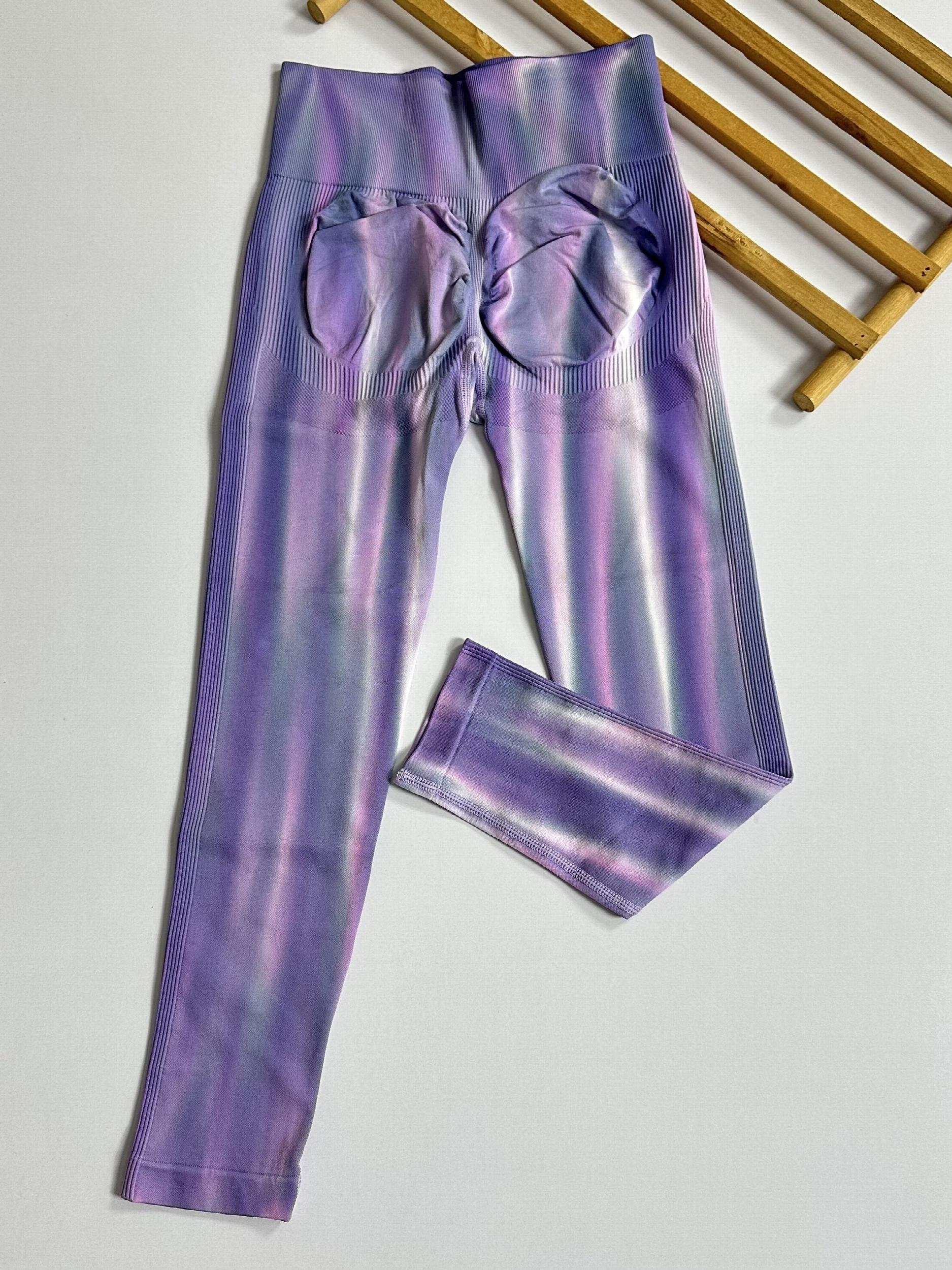 Tie Dye Quick Drying Yoga Pants Running Fitness Leggings
