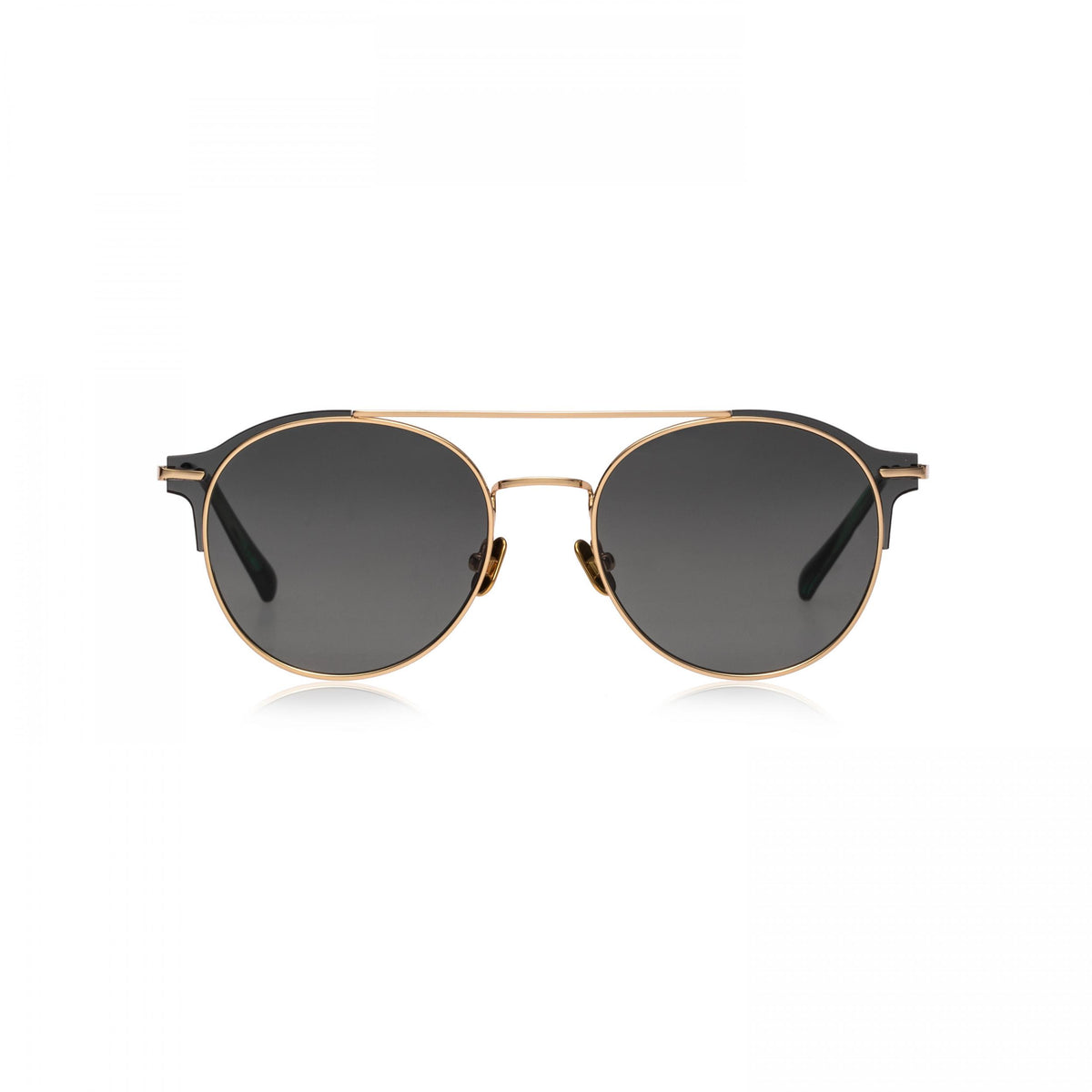 Men's Round Frame Sunglasses UV Protection For Cycling