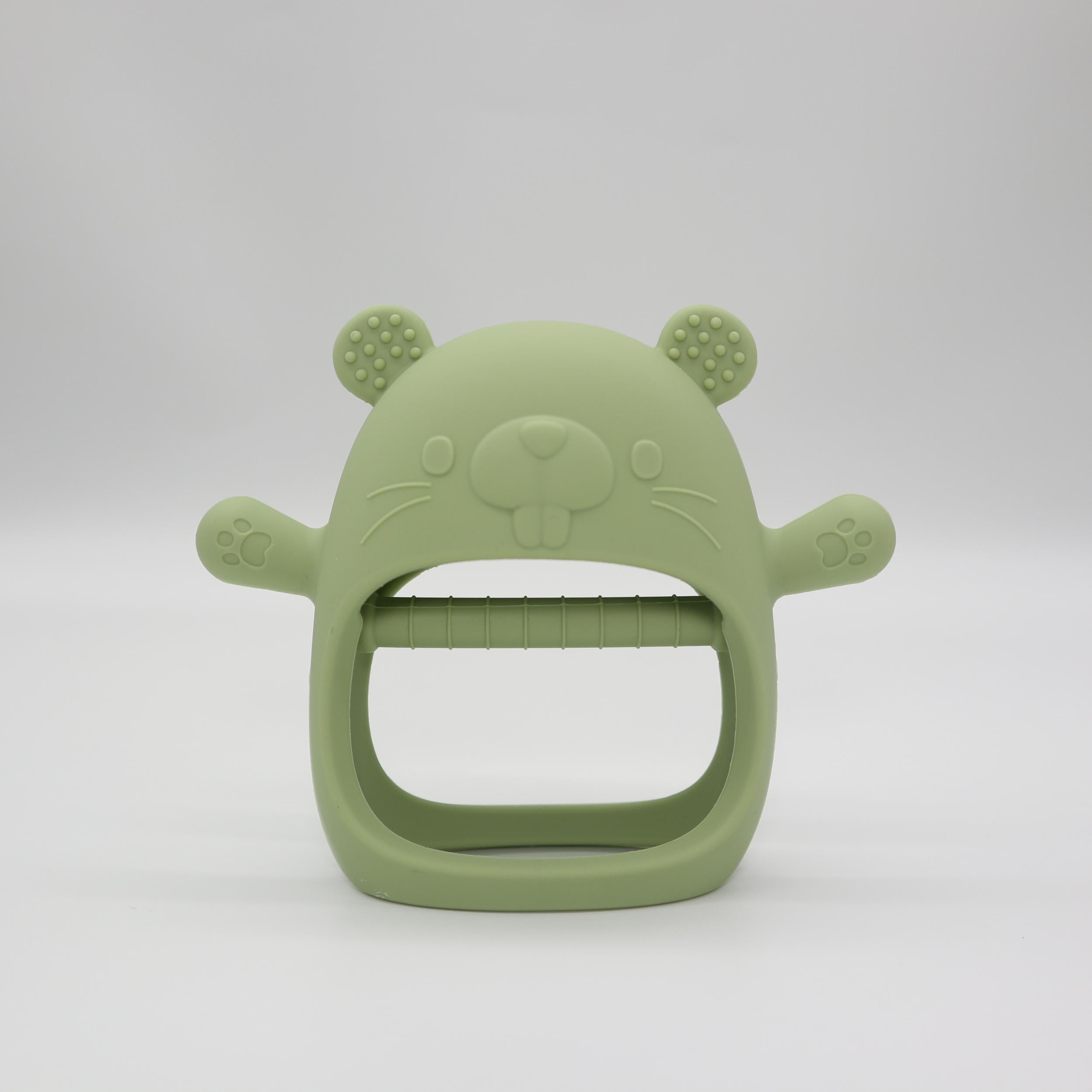 Silicone Teething Toys for Babies Easy Grip Teething Gloves Toys