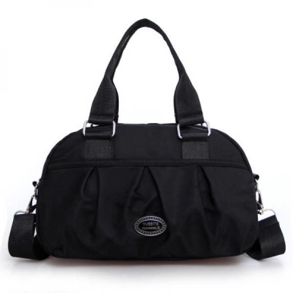 Hot All-match Nylon Lady Shopping Shoulder & Handbag Top Fresh Carved