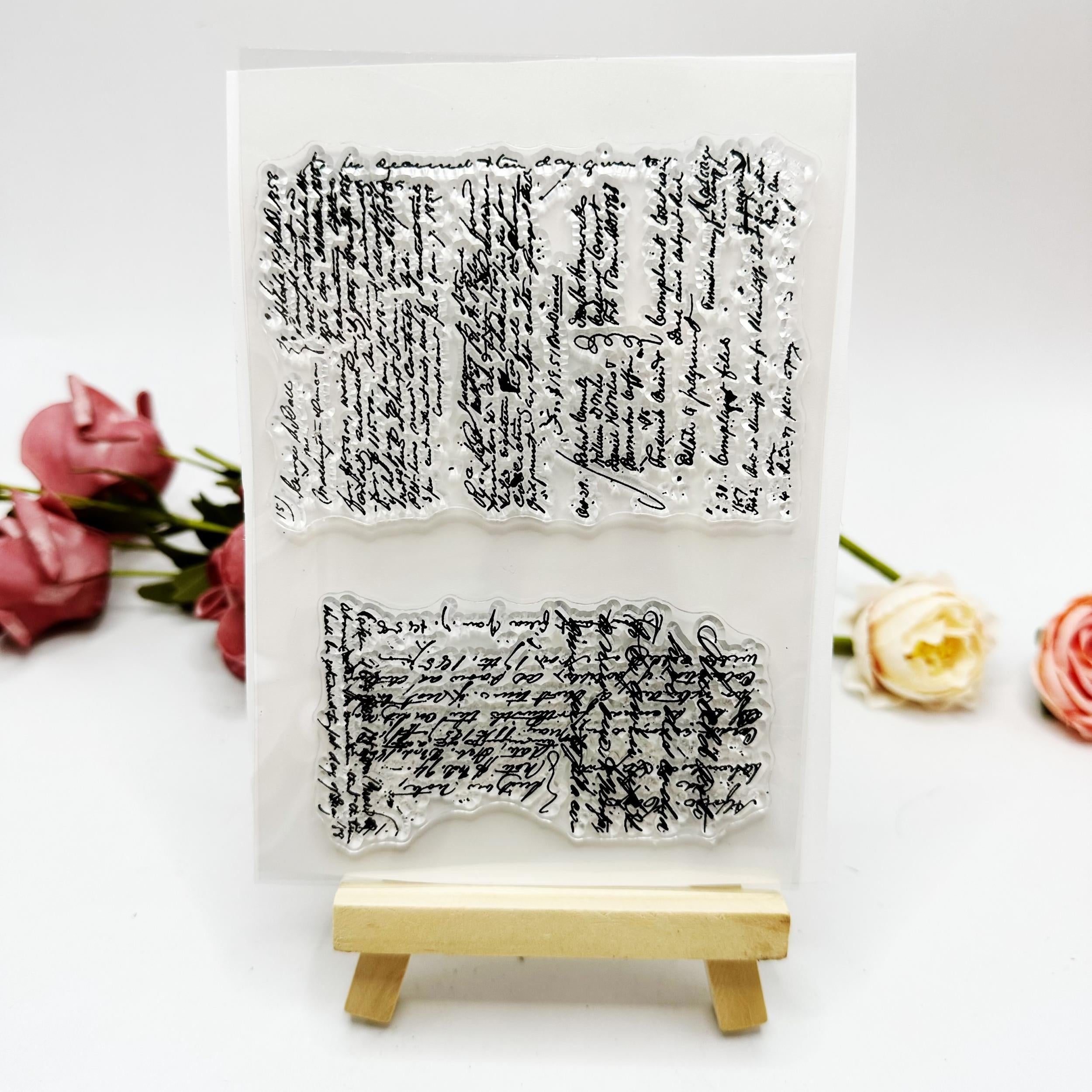 Dandelion Seal Stamp DIY Silicone Transparent Stamp Birthday Gift