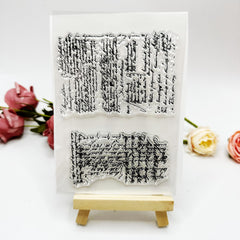 Dandelion Seal Stamp DIY Silicone Transparent Stamp Birthday Gift