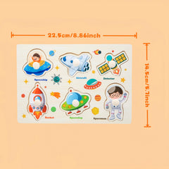 Educational Wooden Puzzle Set for Kids Alphabet Learning Kit