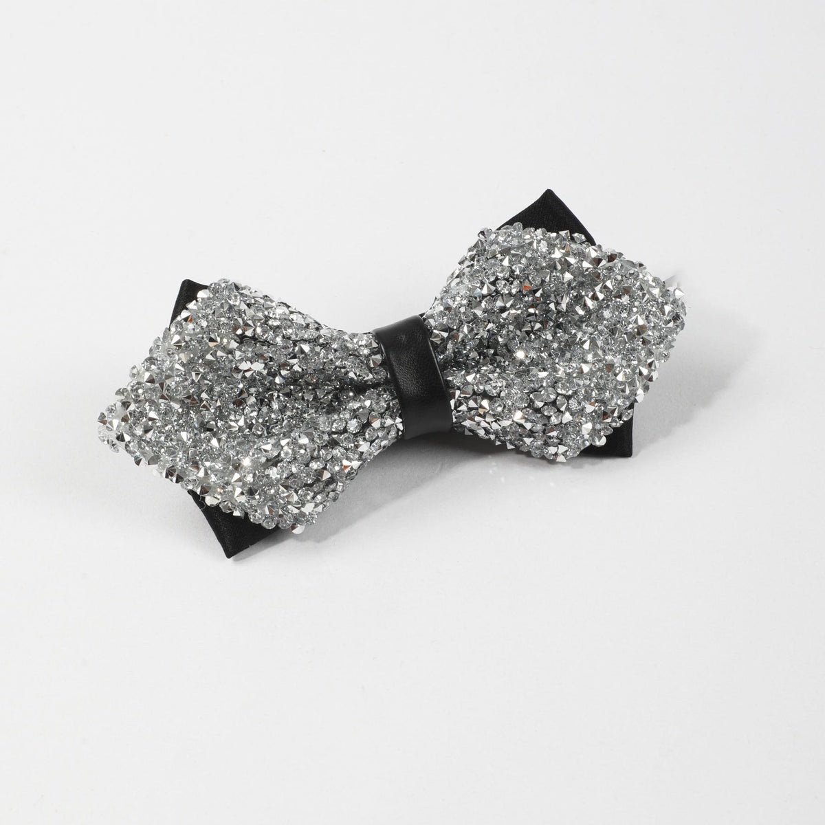 Rhinestone Gypsophila Double Layer Bow Tie For Men