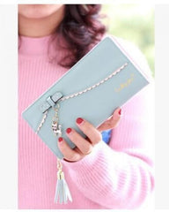 Women's Cat Lace Cartoon Wallet Purse Pendant