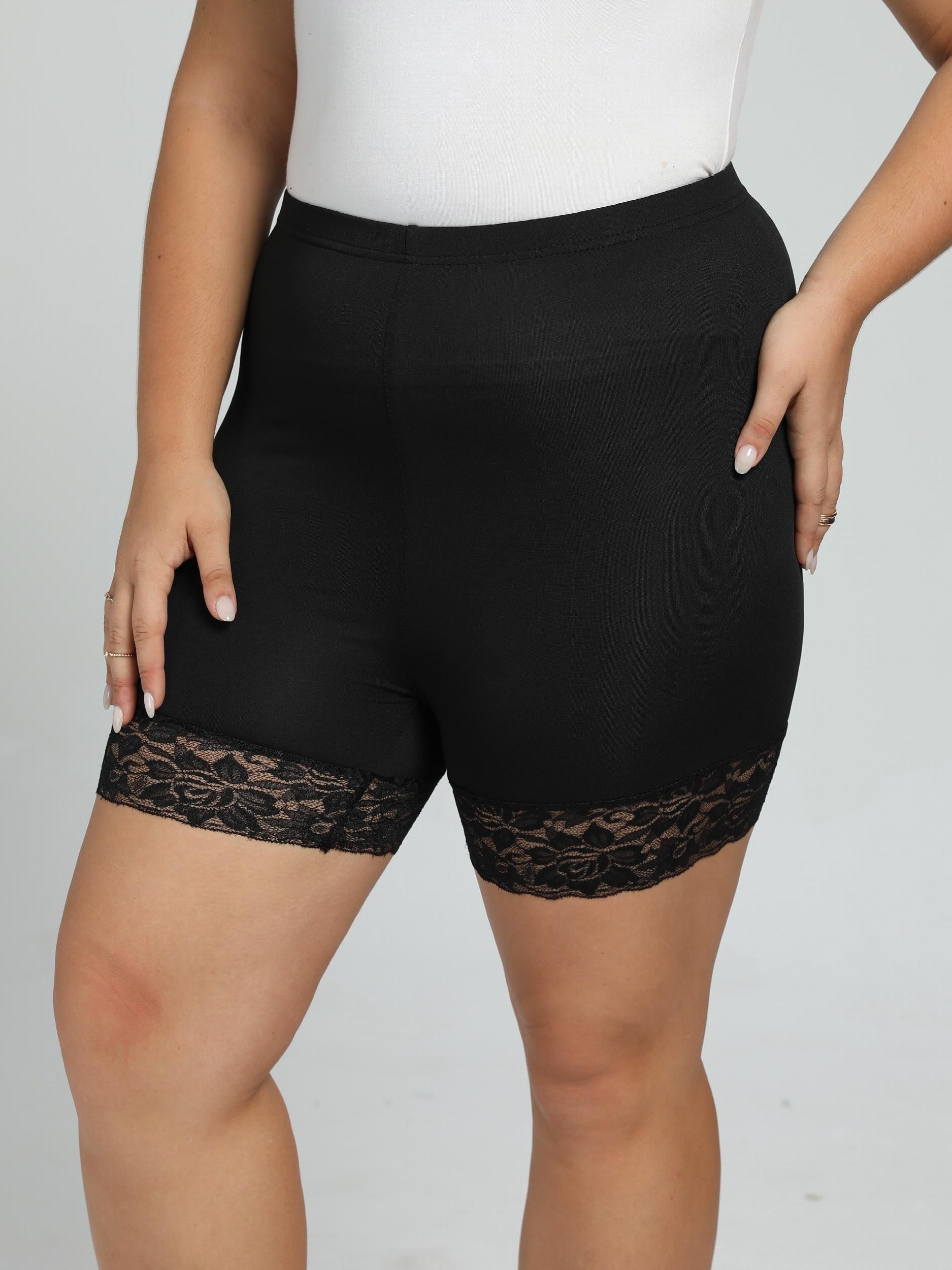  Lace High Stretch Short Leggings