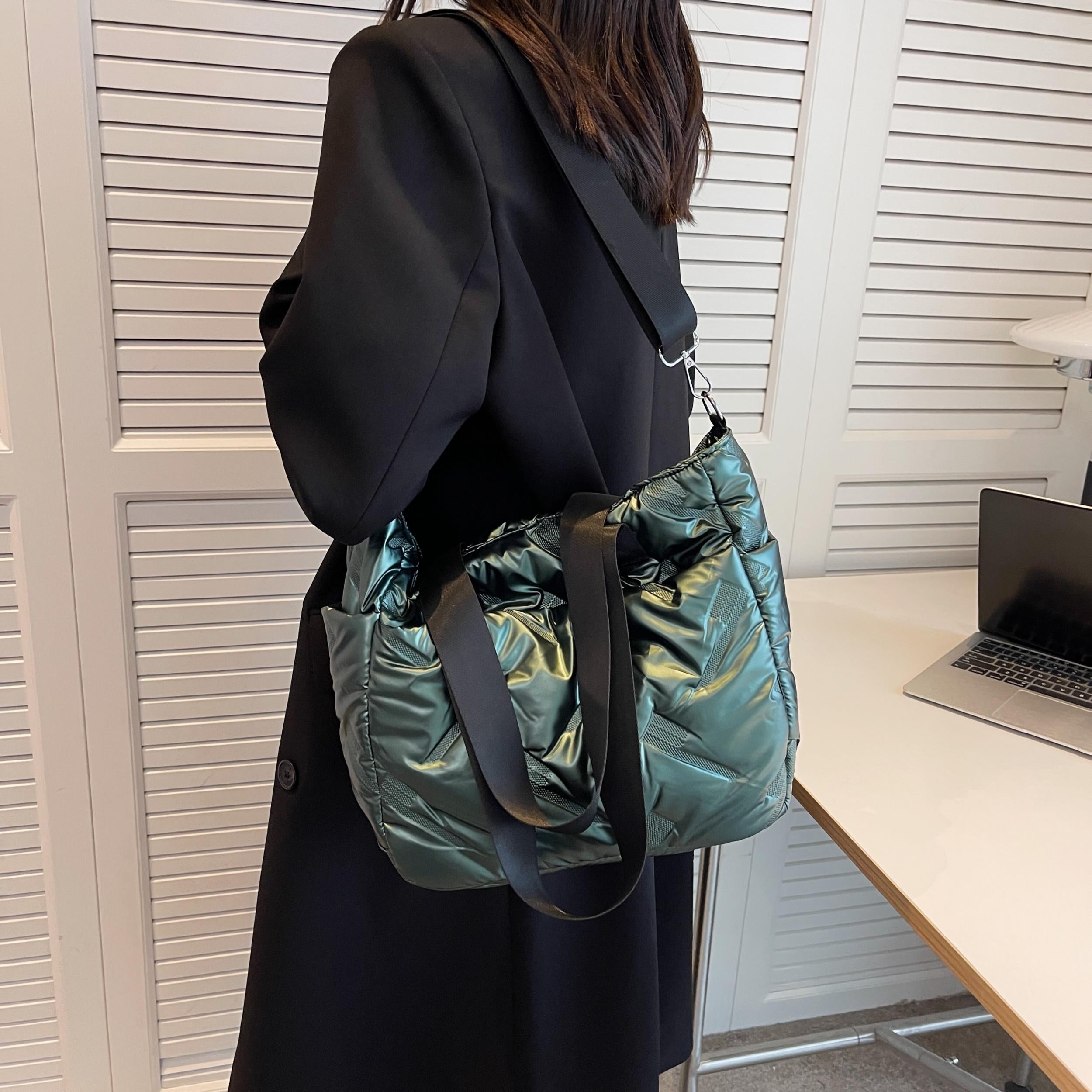 Waterproof Cloth Bag Ladies Tote Bag Large Capacity Casual Shoulder Bag