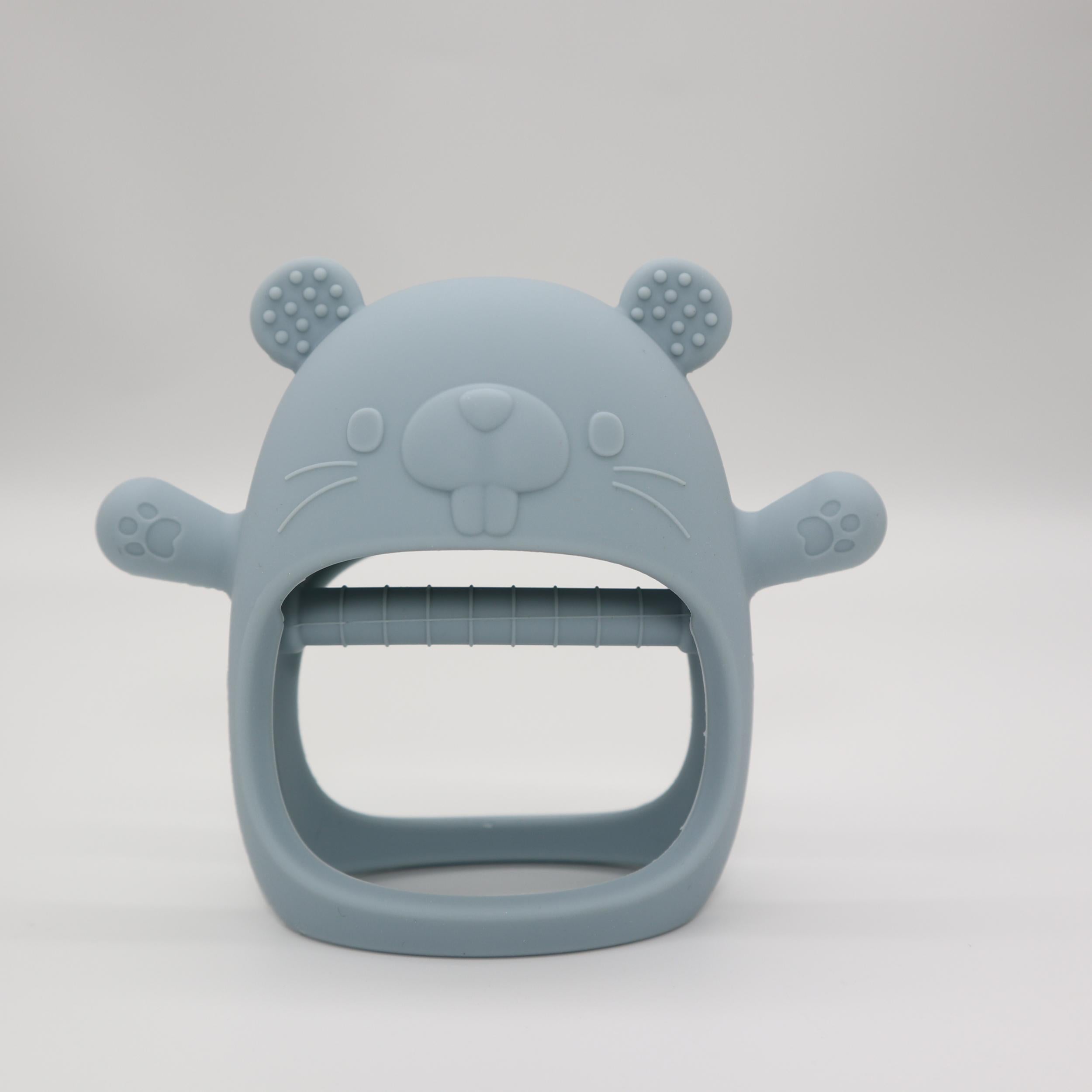 Silicone Teething Toys for Babies Easy Grip Teething Gloves Toys