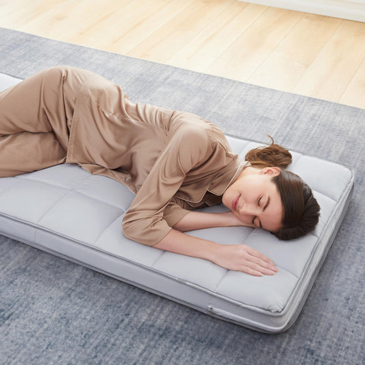 Jamdok Gel Infused Memory Foam Cot Mattress Topper Narrow Twin