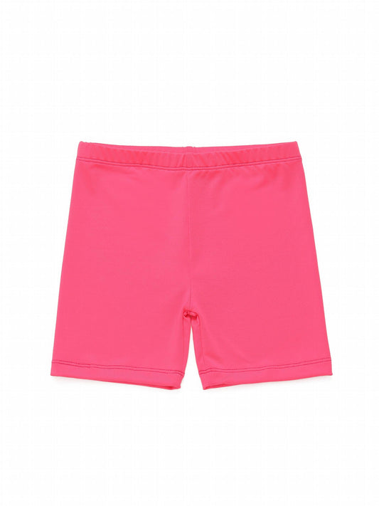 Girls Elastic Waist Short Leggings for Spring Summer