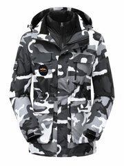 Winter Windbreaker with Detachable Inner Liners - Outdoor Gear for Men and Women