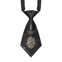 Rose Print Men's Business Casual Tie Bow Tie