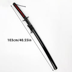 Wooden Anime Samurai Sword for Cosplay & Collectors