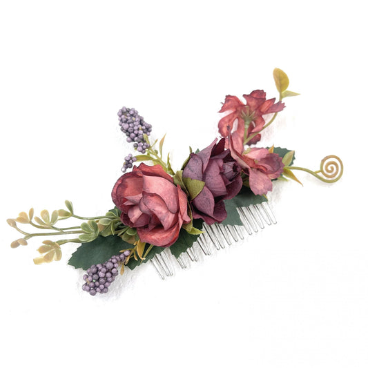 Flower Vine Hair Side Comb Wedding Hair Pin Accessories