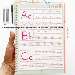 Adult Handwriting Practice Workbook Cursive & Print Tracing with Pen