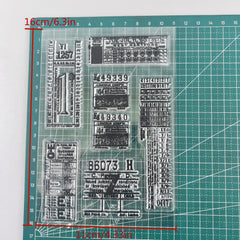 1pc Number Stamps Stencils DIY Scrapbook Embossing