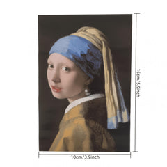 Mini Art Jigsaw Puzzle Vermeer's Girl with a Pearl Earring 150pcs