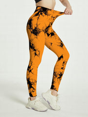 Tie Dye Yoga Pants High Stretch Fitness Leggings Women's Activewear
