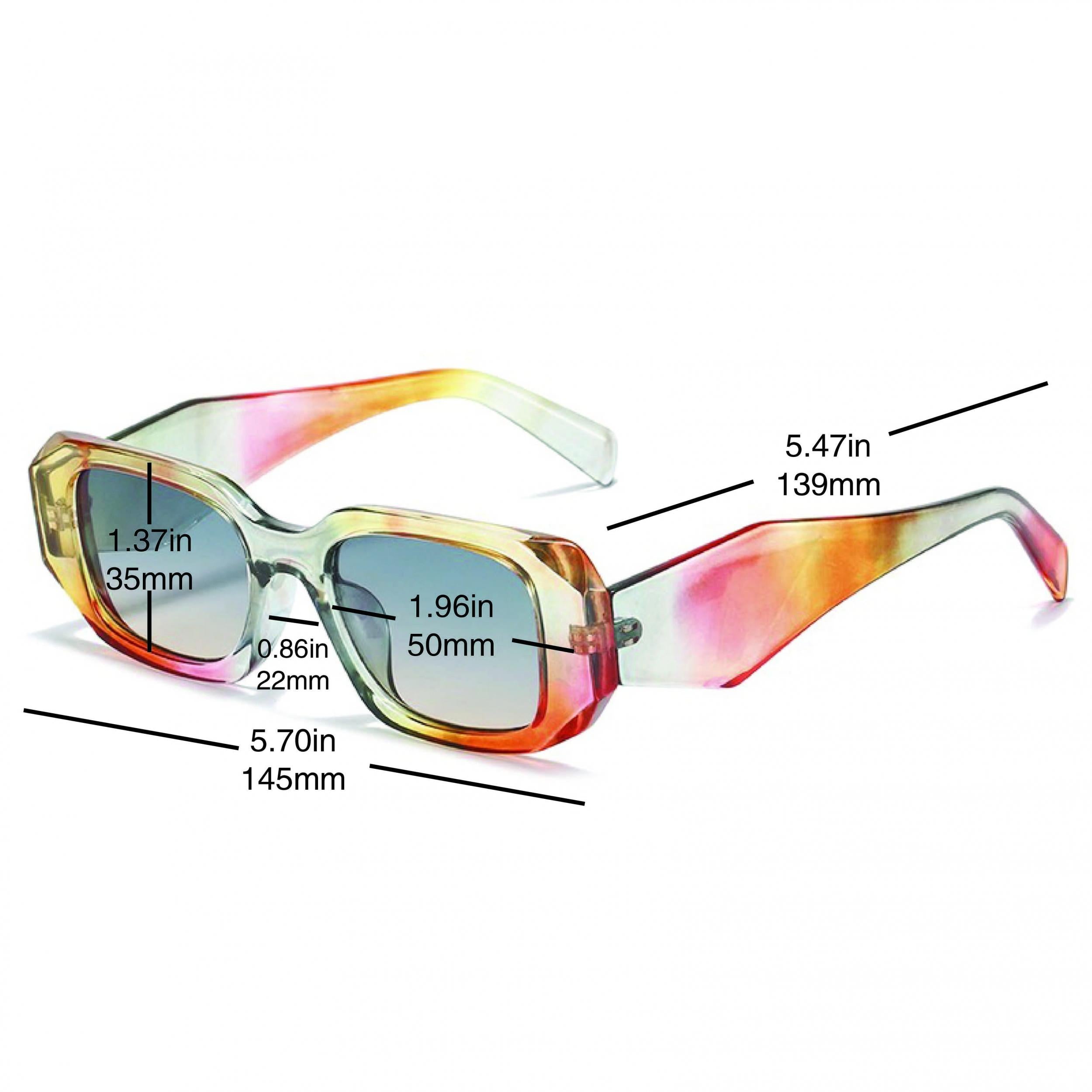 Y2K Irregular Square Sunglasses UV400