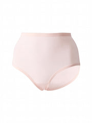 5 Pack Plus Size Seamless Solid Textured Soft Briefs Set