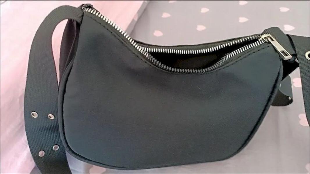 Retro Messenger Bag Pin Buckle Nylon Shoulder Bag