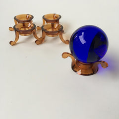 Acrylic Tripod Stand for Balls & Eggs - Clear Display Holder