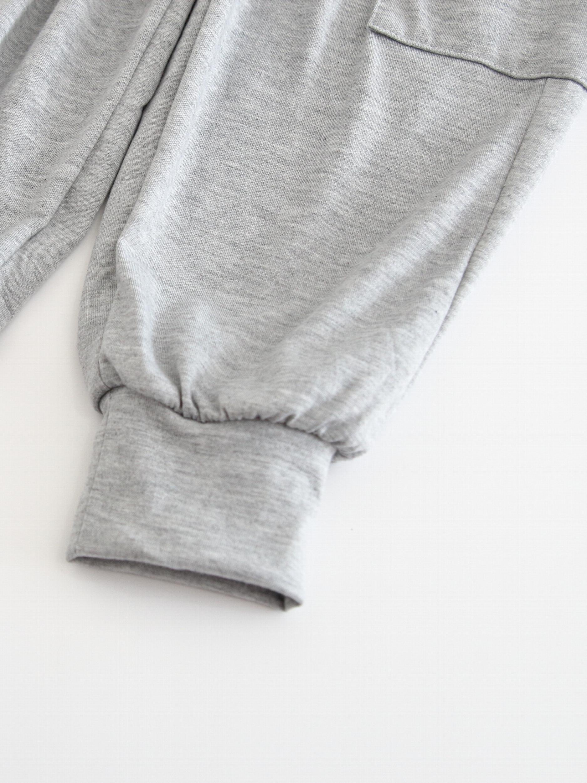 3pcs Boy's Casual Sweatpants Comfy Solid Trousers With Pockets