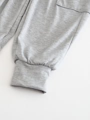 3pcs Boy's Casual Sweatpants Comfy Solid Trousers With Pockets