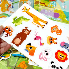 Animal Sticker Book - Fun and Educational Learning