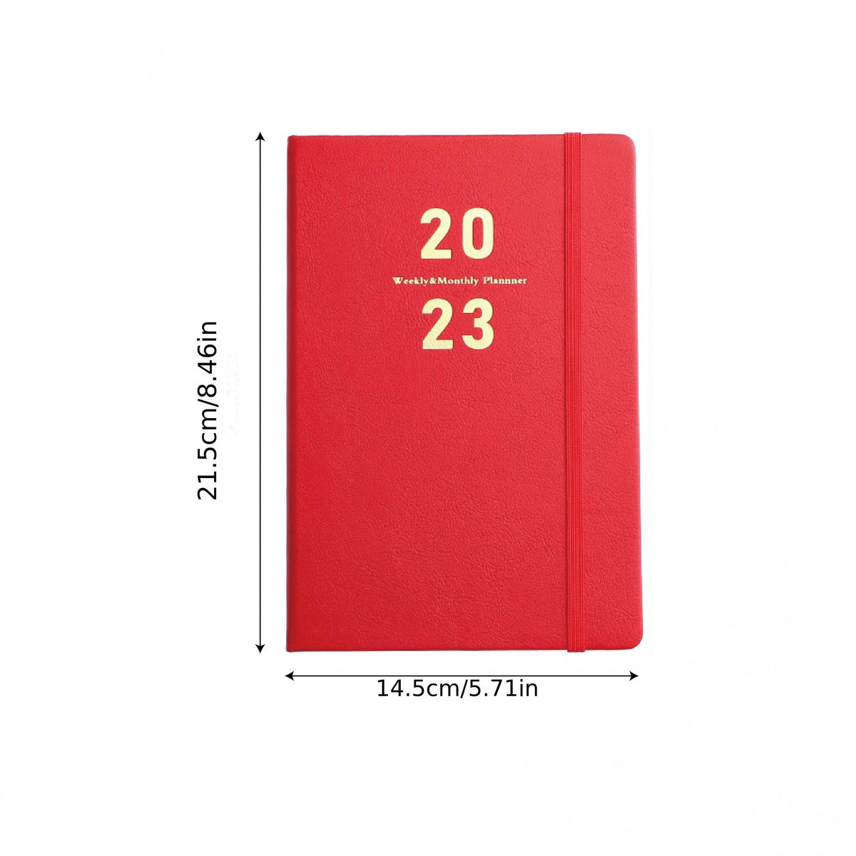 A5 Daily Plan Notebook 365  Time Management Calendar Personal Agenda