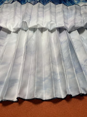  Painting Print Elastic Pleated A-line Skirt