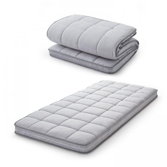 Jamdok Gel Infused Memory Foam Cot Mattress Topper Narrow Twin