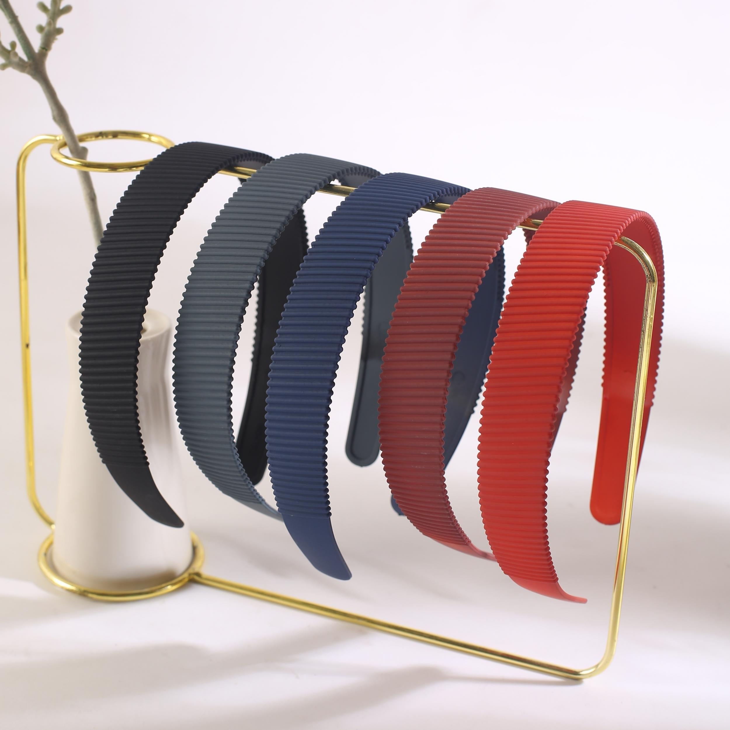 5pcs Wide Headband Non slip Hair Accessories