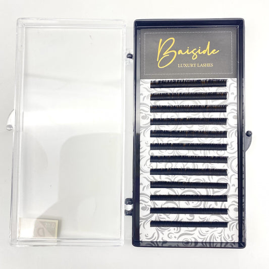 Soft Silk 0 15mm C Curl Lash Extensions 8 15mm Cat's Fox Eye Perfect for Salon