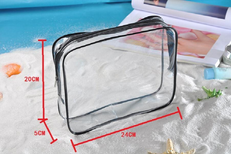 3pcs/Set Waterproof Travel Storage Bag Toiletries Organizer Skin Care Pack