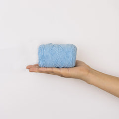 4 Strand Combed Milk Cotton Yarn 60% Cotton 40% Acrylic for Hand Knitting Croche