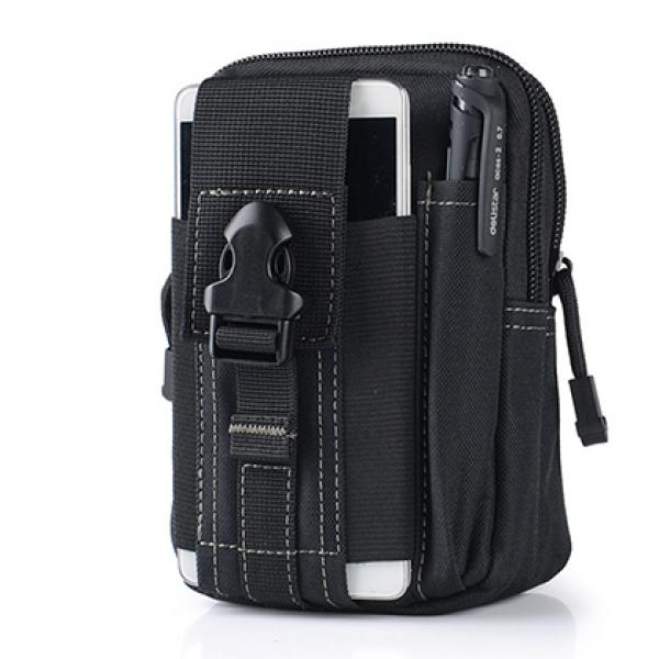 Men Oxford Military Waist Bag Fanny Pack Mini Phone Canvas Arm Bag