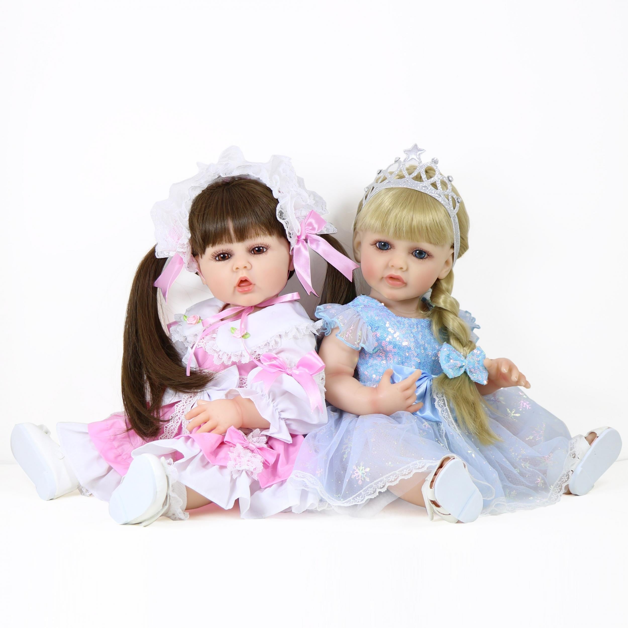 55 88 Cm Full Plastic Princess Rapunzel Doll with Accessories